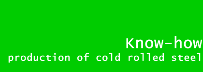Kaltbandproduktion